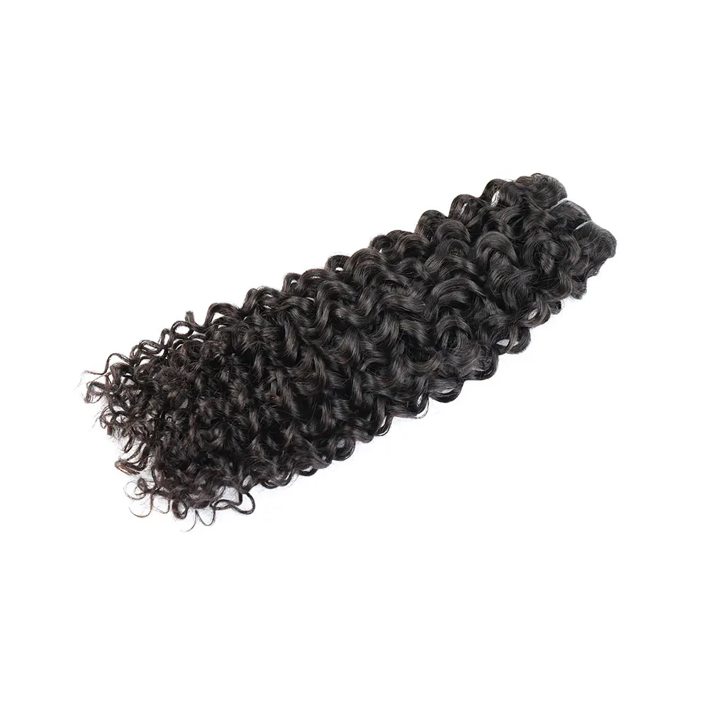 Mongolian Afro Kinky Curly Bundles para Mulheres, 100% Cabelo Humano, Cabelo Cru Brasileiro, Weave Bundles, Natural 100g, 18 in, 20 in, 22in