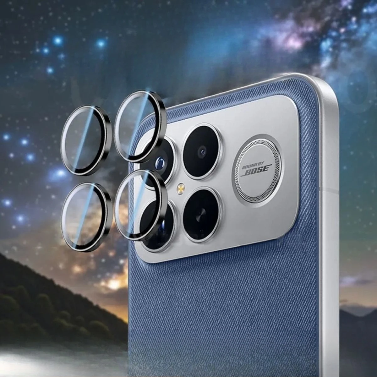 

Transparent Metal Camera Lens Protector Film Cover For Xiaomi Poco F8 F7 Ultra Pro Alloy Ring Lens Scratch Resistant Protect Cap