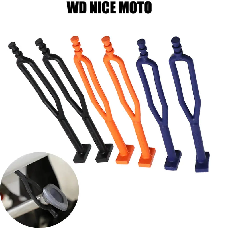 

For KTM EXC EXCF Six Days TPI XC XCW XCF XCFW For Husqvarna TETC TX FC FX 1998-2023 Motocross Rubber Kickstand Side Stand Strap