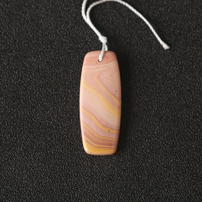 

Подвеска из натурального камня Wonder с передним сверлением, 34x13x3 мм, 2,5 г, модный аксессуар, идеальный подарок для изготовления ювелирных изделий