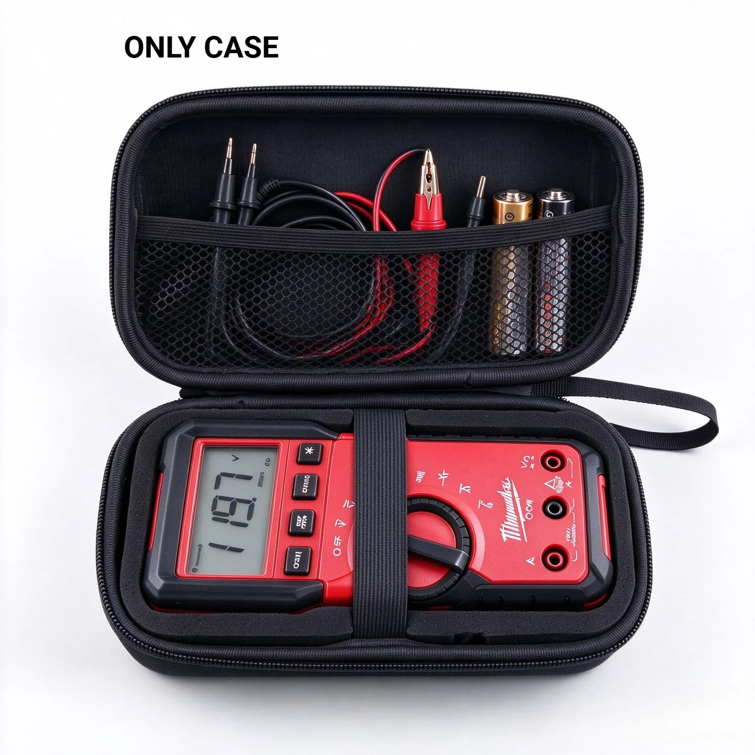 Portable EVA Carry Case Compatible with Milwaukee 2216-20 40 Digital Multimeter, Shockproof Storage Bag