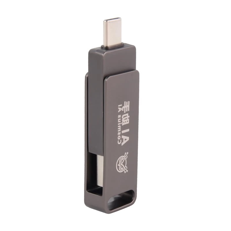 Highly Recommended Openclaw+Hermes USB Type C AI Assistant USB Flash Drive USB-A + Type-C For Openclaw AI Programmers Dual