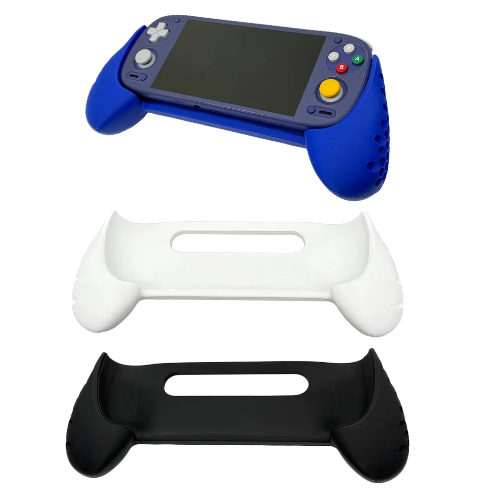 DIY 3D Printed Grip Handle for Retroid Pocket 5 Game Console Protective Case Ergonomic Holding Design