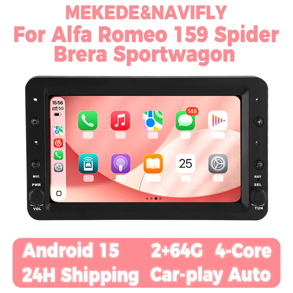 Android 15 Car Radi…