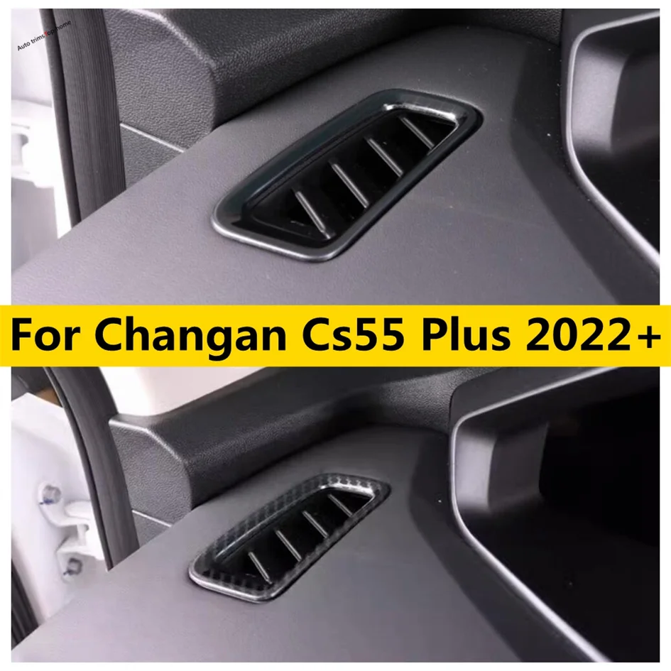 

A Pillar Air Outlet Bezel Frame Stickers Garnish Styling Cover Trims For Changan Cs55 Plus 2022 2023 2024 2nd Car Accessories