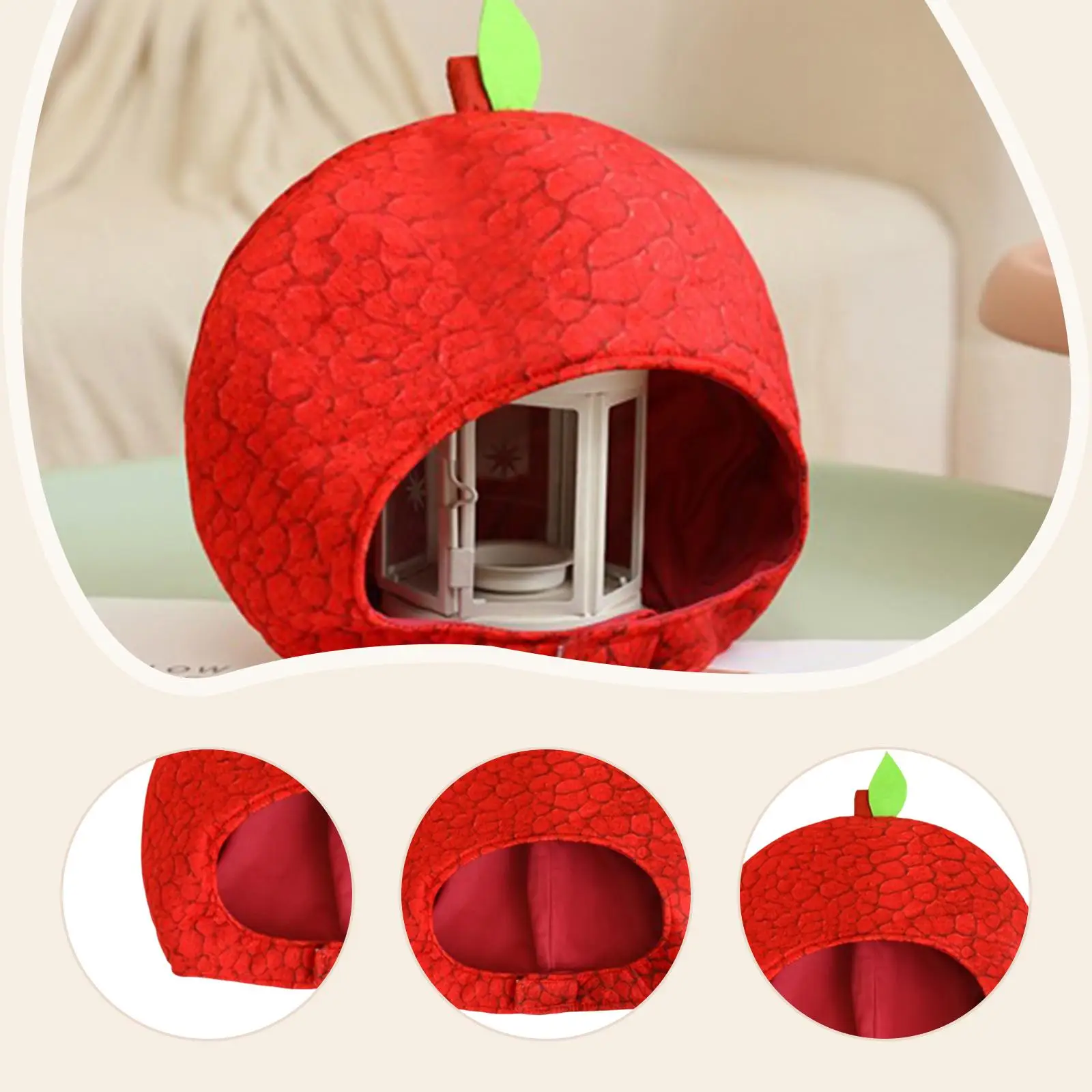 과일 모자 가장 무도회 귀여운 따뜻한 커버 멋진 드레스 성인 어린이 모자