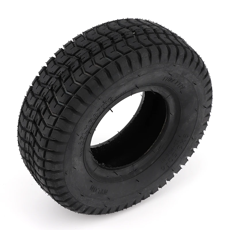 9 inch wheel 9x3.50-4 tires tyre Inner Tube and rim Combo for Gas Scooter Skateboard Pocket Bike Electric tricycle