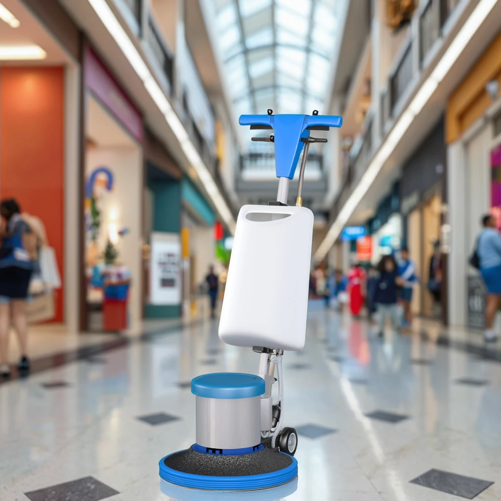 Electric Walk Behind Polishing and Waxing Machine Ceramic Tiles Floor Cleaning Machine for Commercial and Industrial Use