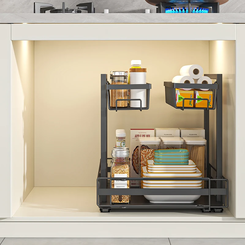 Expandable Under Sink Organizer 2