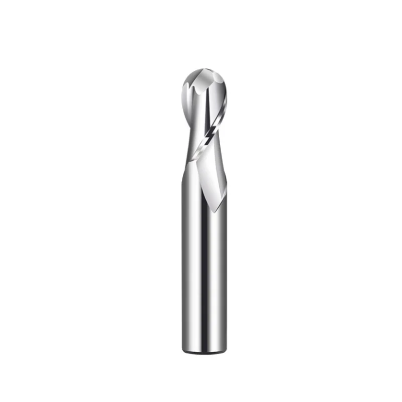 R2-R10 * 75 100 150 mm Kugelkopfverlängerung Fräser Prozess AL Vollhartmetall-Fasenfräser CNC-Fräser
