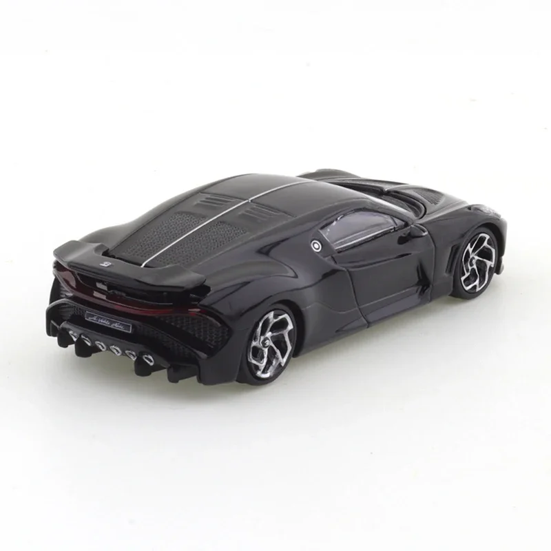 JKM 1/64 Bugatti Night Voice LVN Super Run Car Alloy Toys Motor Vehicle Diecast Metal Model Kids Xmas Gift Toys for Boys