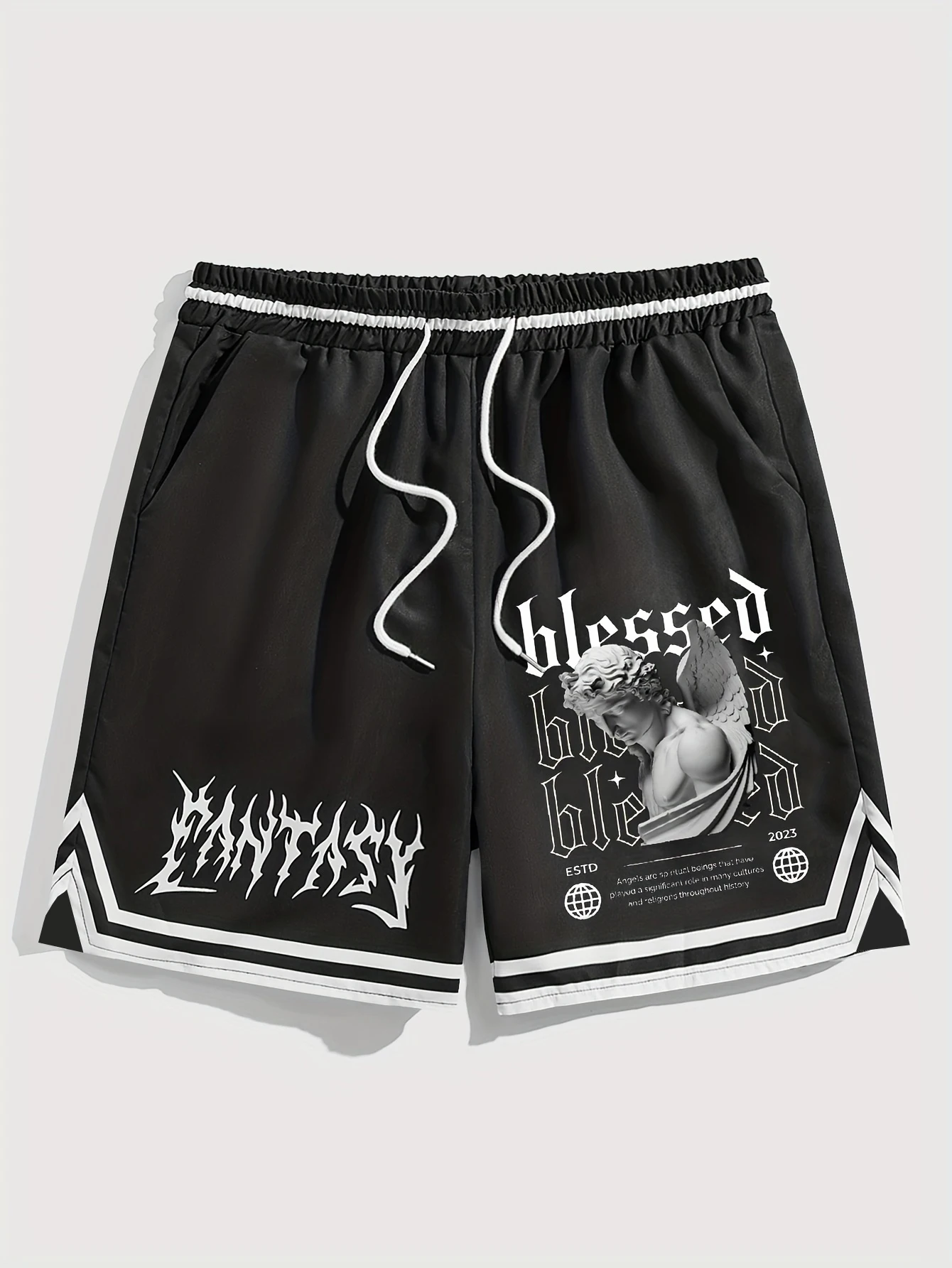 

Летние баскетбольные шорты, классические удобные шорты в стиле ретро, модные повседневные спортивные дышащие шорты для занятий спортом на открытом воздухе, тренировочные шорты для мотоспорта