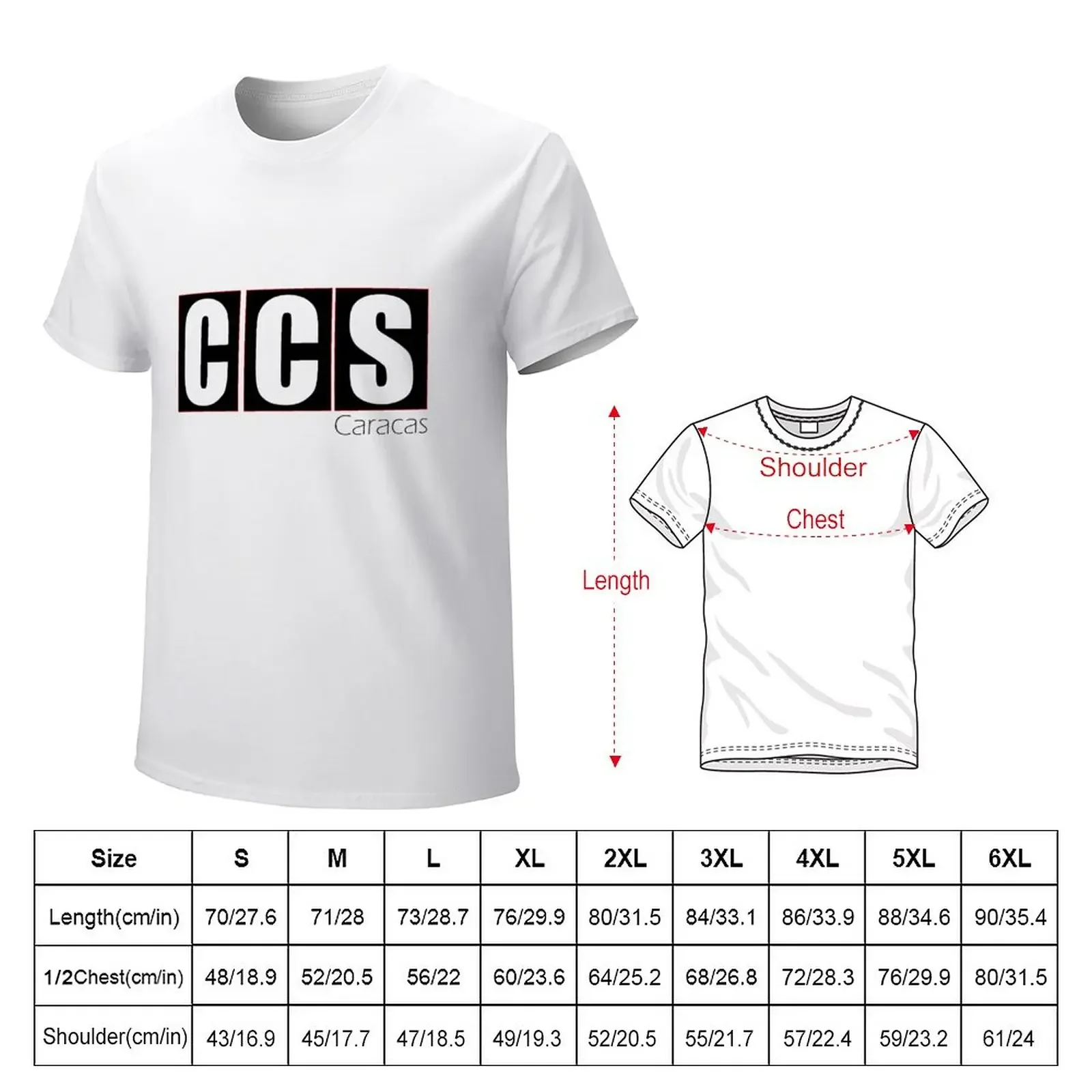 Caracas T-Shirt tops cute clothes anime clothes men clothing