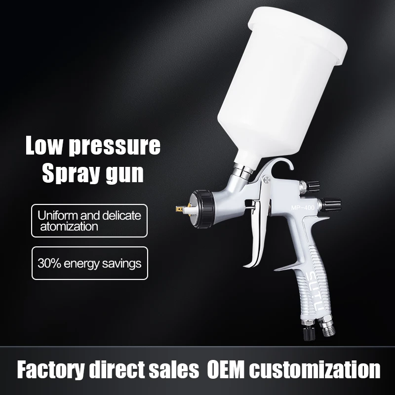 

Высокоэффективный краскопульт MP-400 SUTU с соплами 1.3/1.4/1.7 мм для распыления на водной основе