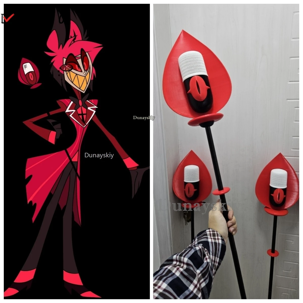 Hazbin Cosplay Hotel Kostuum Jongens Alastor Meisjes Microfoons Volwassen Rekwisieten Vrouw Vermomming Anime Meisje Kinderen Vrouwen Kostuums 2024