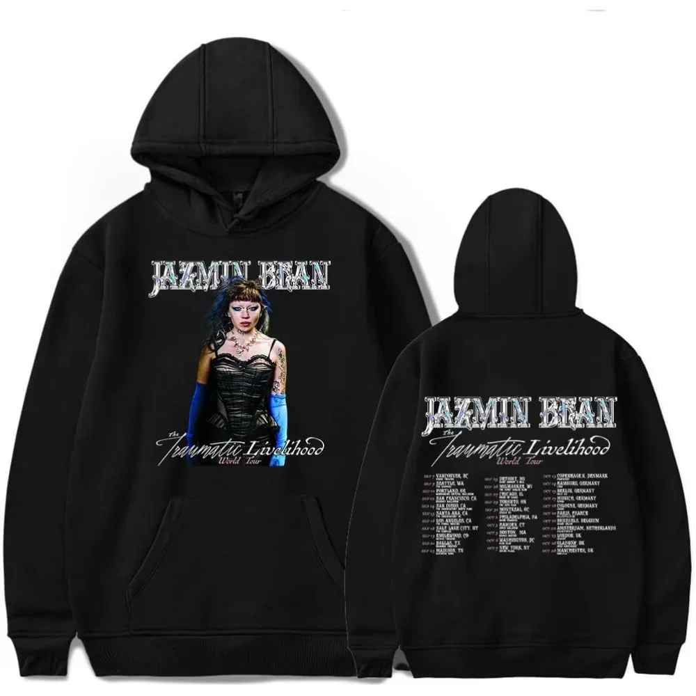 Jazmin Bean The Traumatic Livelihood Tour Hoodie Women Men Long Sleeve Sweatshirt Fashion Pullover Clothes