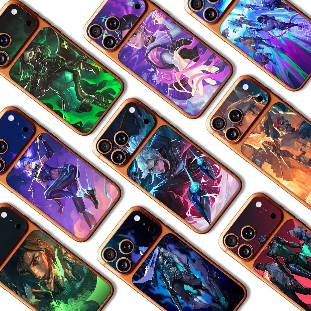 Cartoon Valorant for iPhone 17 Pro/17 pro max Protective Film for Back, Camera(Not Phone Case)