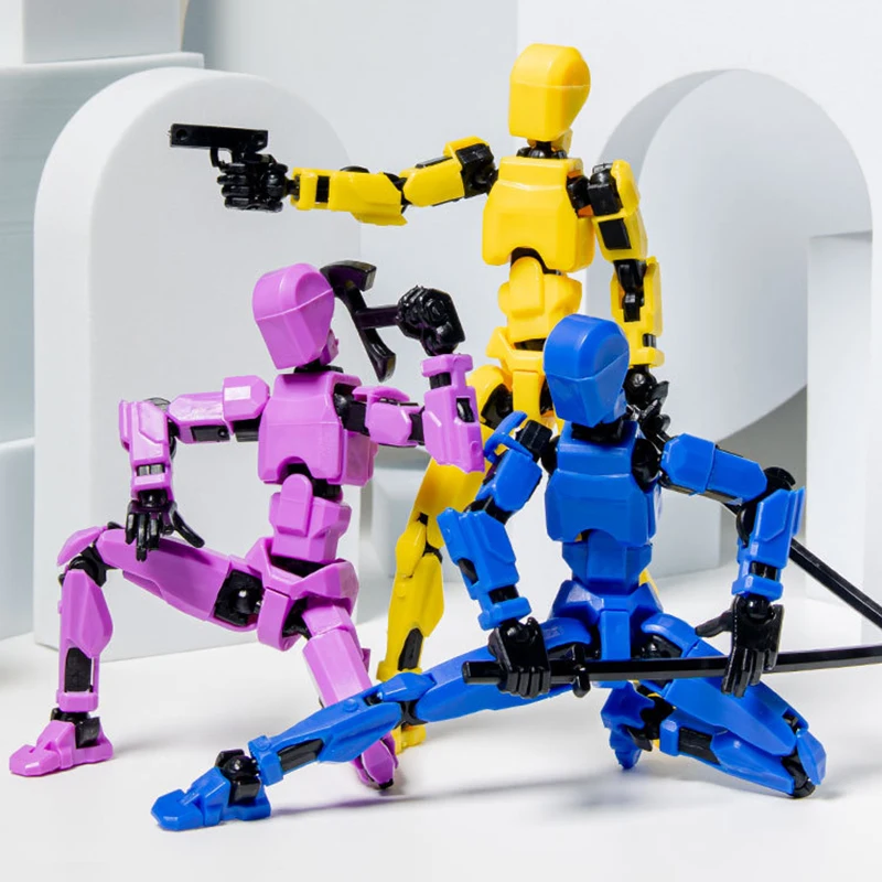 Фигурки-titan-13-t13-3d-печатная-многошарнирная-подвижная-фигурка-lucky-13-экшн-фигурка-nova-13-манекен