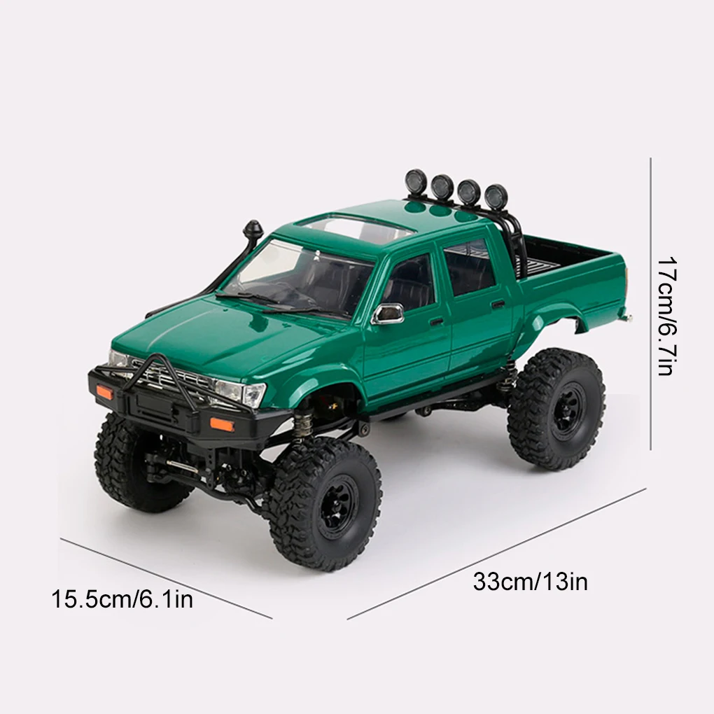 RC جيمي كارتوي WPL C64-1 أربع عجلات على الطرق الوعرة نموذج سيارة 1/16 2.4G التحكم عن بعد سيارات كهربائية لعب للأولاد لعبة الهدايا