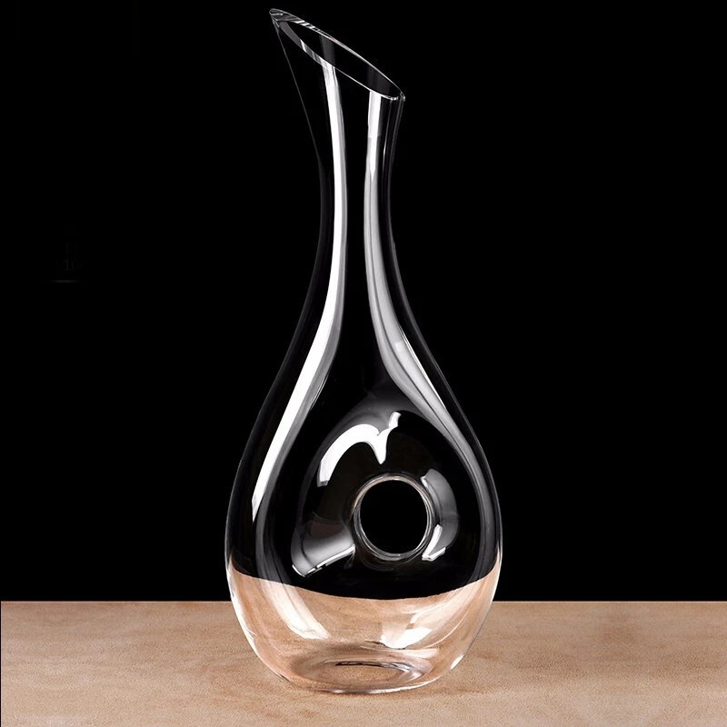 Quality Wine Decanter Design Snail Style Decanter Red Wine Carafe Lead Free Glass Decanter Superior Wine Aerator