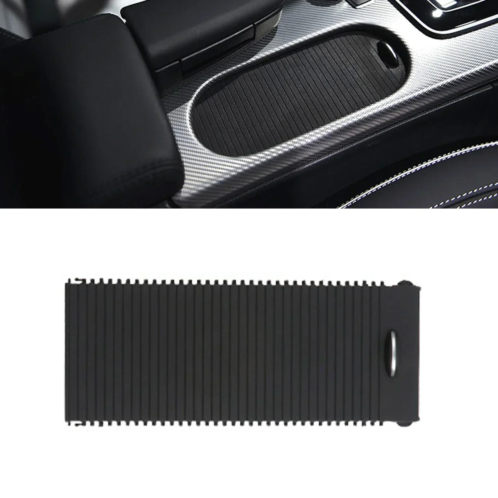 Car Center Console Cover Slide Roller For Mercedes For SLK For SLC For W172 Cup Holder Roller Interior Parts