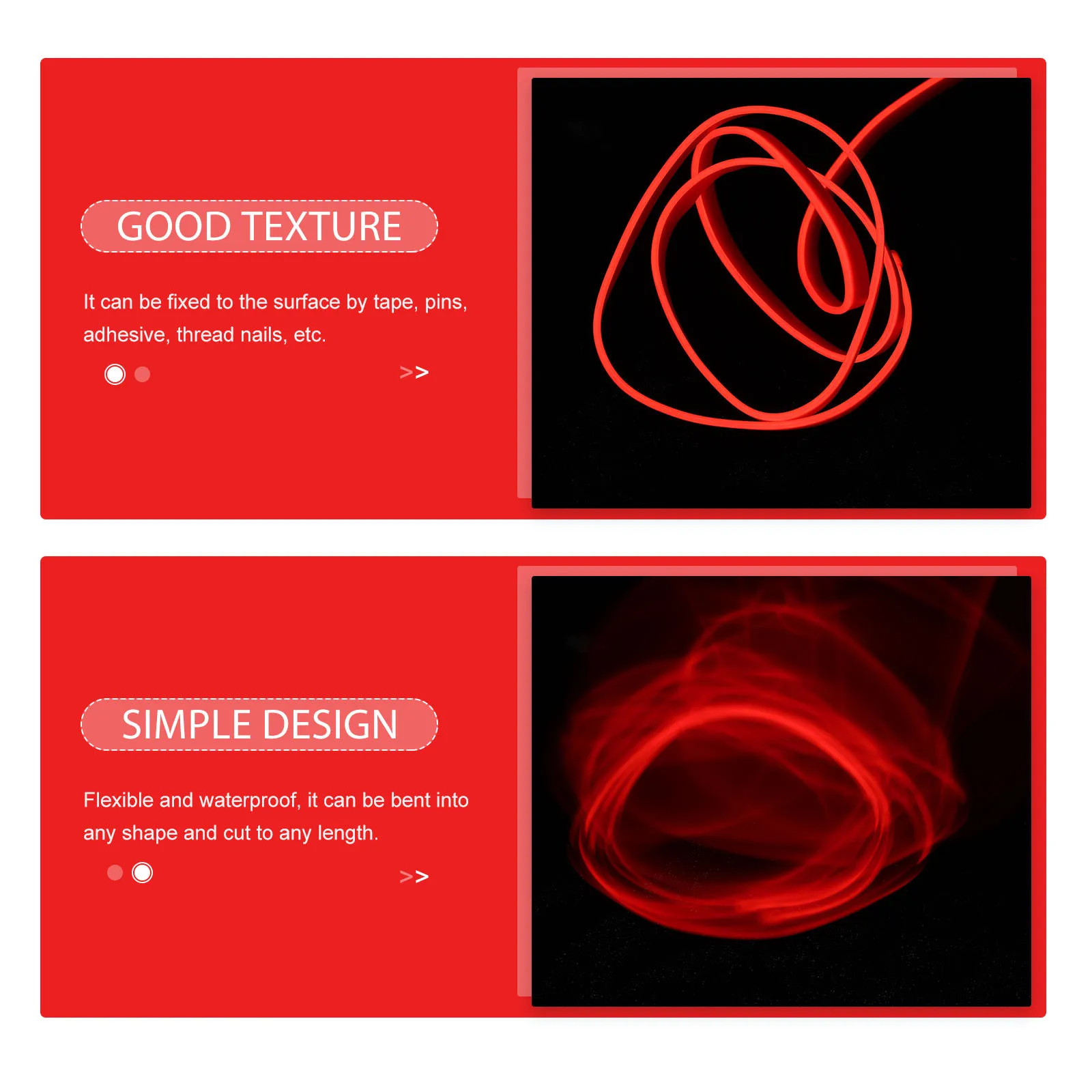 

Led Neon Light Flexible Waterproof Rope Lamp For Car Interior Diy Decor Party Wall Ambient Lighting Bar Stage Use