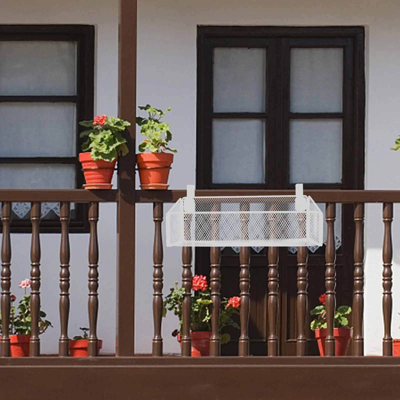 

Metal Hanging Bedside Storage Basket Dorm Bed Organizer Thick Bottom Large Capacity Holder for Books Clothes Electronics