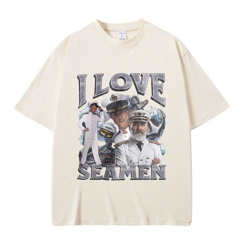 Ik hou van Seamen grappige offensieve matroos tshirt T-shirt vrouwen casual mode T-shirts Unisex Vintage Tees vrouwen kleding