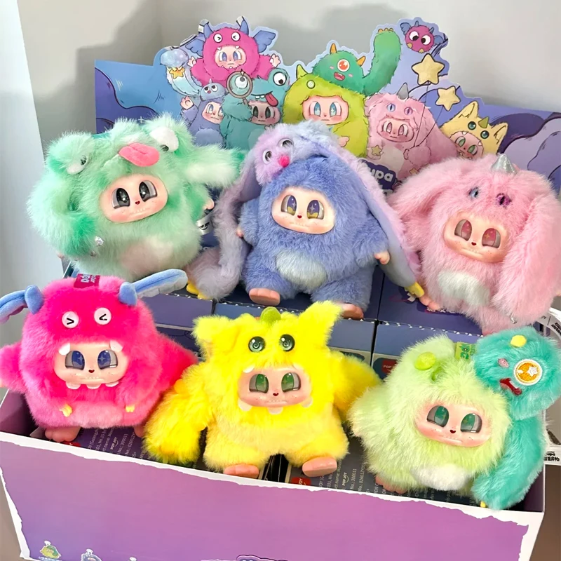 

Набор-сюрприз Monster Cupa Twin Cosmic Series: плюшевые игрушки, аниме-фигурки, куклы, брелоки-подвески, подарки