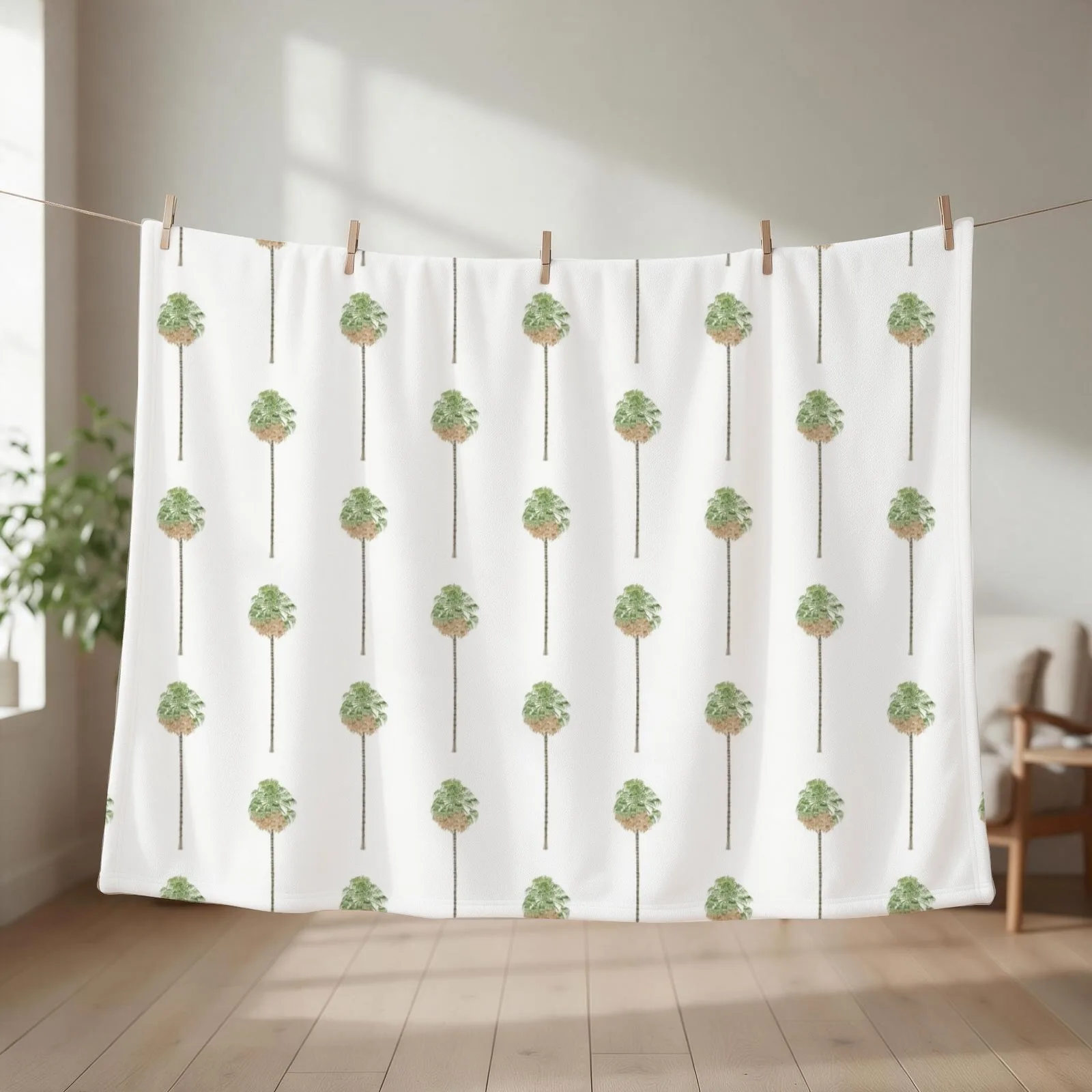 Australian Cabbage tree palm Throw Blanket Luxury Thicken Weighted Extra Large Throw for sofa Blankets