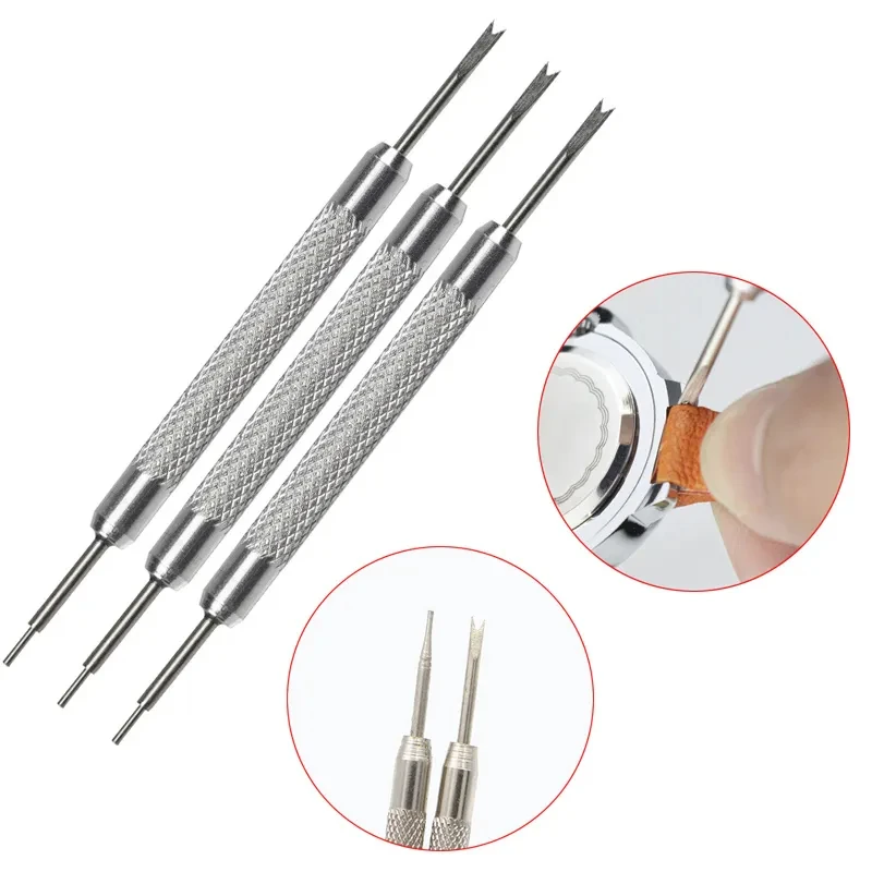 1pcs Watch Band Installation Tool Stainless Steel Bracelet Watchband Opener Belt Replace Spring Bar Connecting Remover Tool