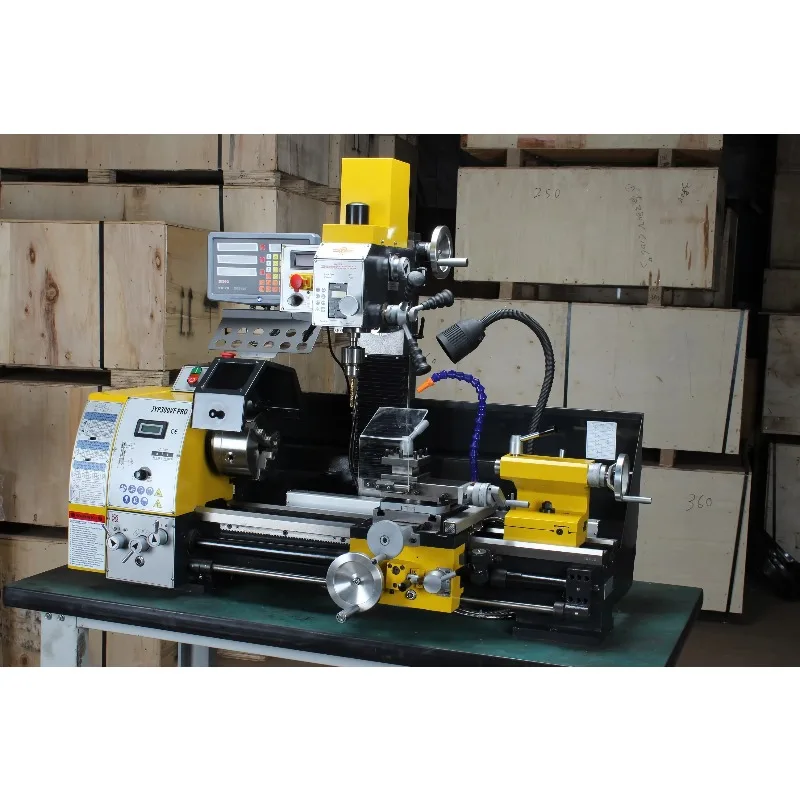 JYP300VF Combination Lathe Metal Turning Metal 3 In 1 Combo Mini Lathe Milling Machine Drilling Lathe And Milling Machine Combo