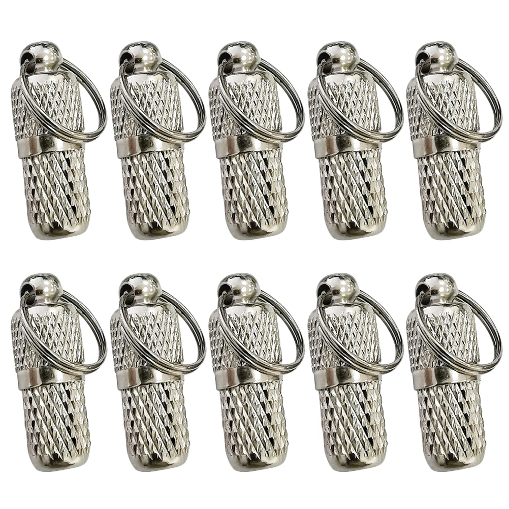 

10pcs Pet Anti-Lost Pendant Collar Hanging Identity Plate Durable Address Storage Bottle for Dog Collar Lightweight Supplies