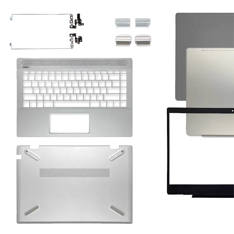 Nueva cubierta trasera LCD para portátil HP Pavilion 14-CE TPN-Q207, bisel frontal, reposamanos superior/inferior, carcasa L19174-001