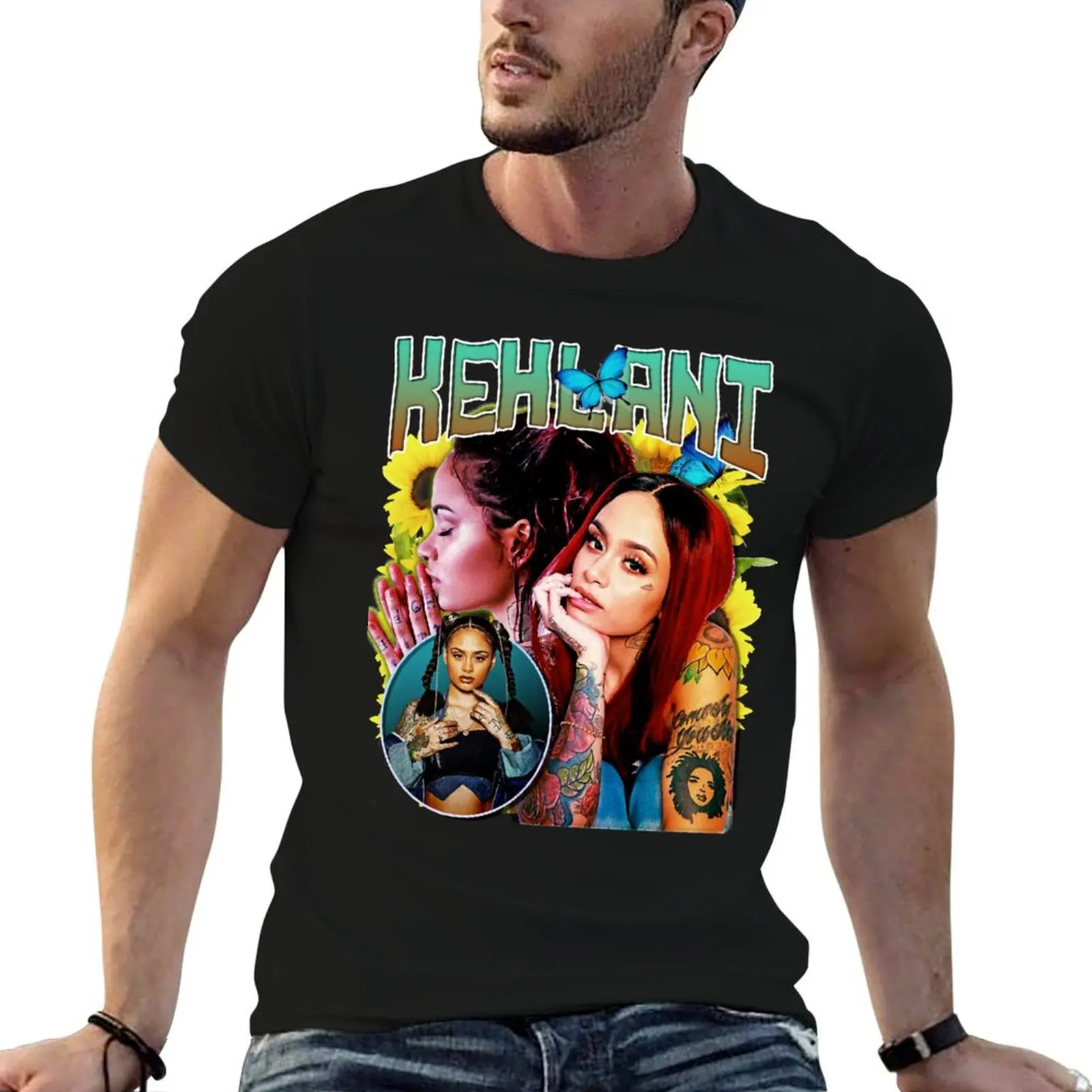 

T-Shirt t man Music Bootleg Kehlani Vintage Rap Merch Gay shirts t shirt designer designer