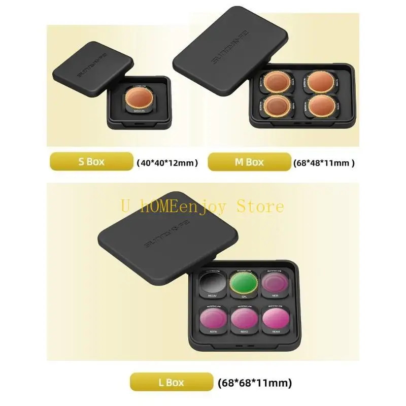 B0KF Polarisatie -filtermagetisch voor cameralens MCUV ND64 ND256 ND8PL ND16PL CPL