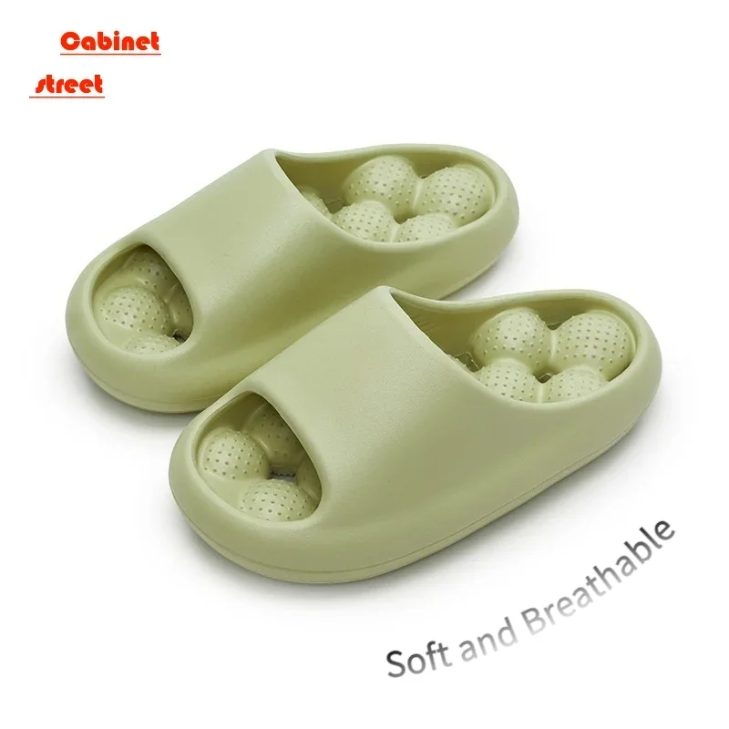 

2024 New Bathroom Slippers Women's Summer Indoor Home Home Bath Slip-proof Deodorant Slippers Women Sandals Beach Shoes