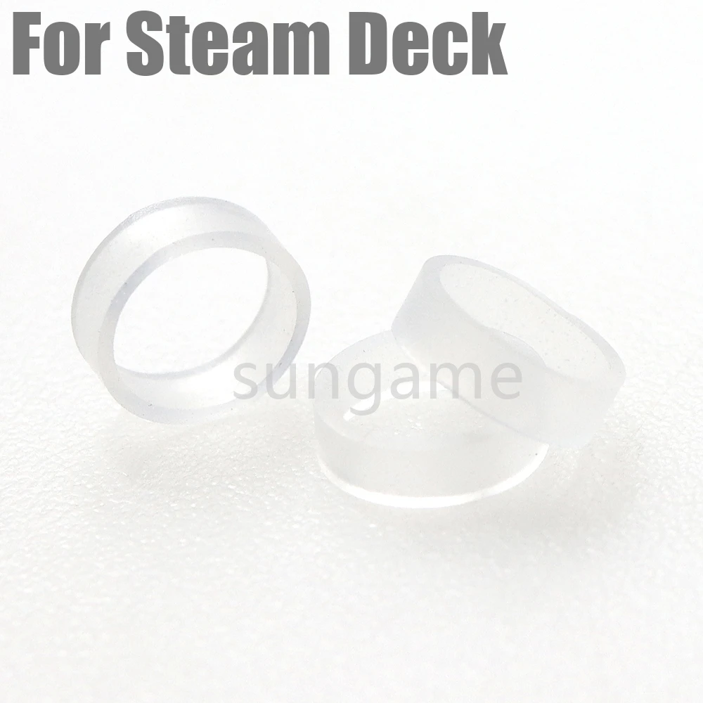 6 قطع من واقيات حلقة التحكم المرنة المصنوعة من السيليكون تقلل الضوضاء ملحقات غير مرئية لسطح البخار #2