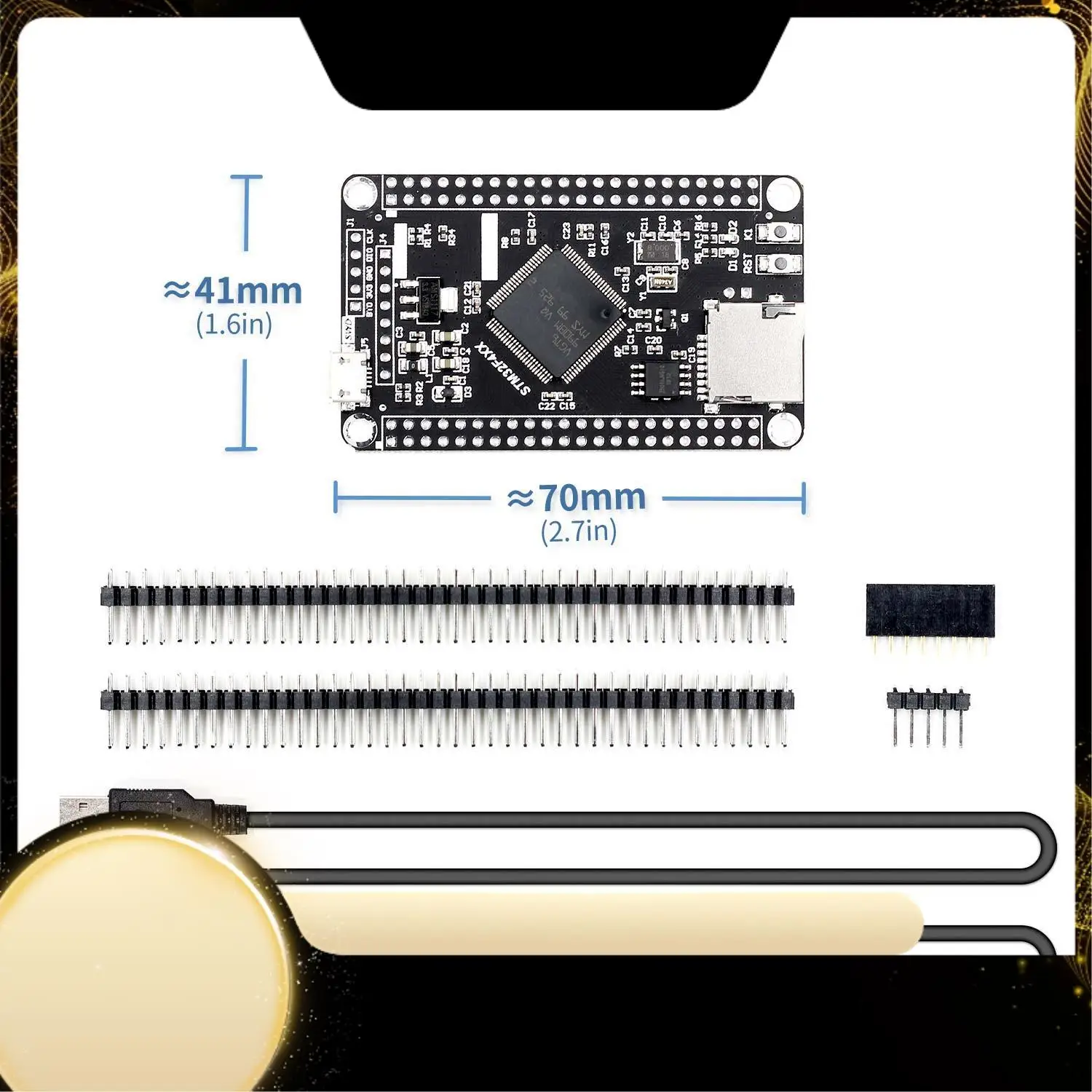 

STM32F407VGT6 STM32 System Core Board STM32F407 Development Board F407 Single-Chip Learning Board