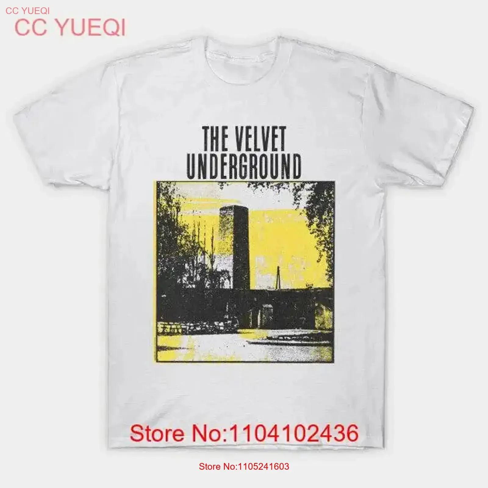 The Velvet Underground Fan Art White Light Heat Lou Reed John Cale T Shirt vintage Washed streetwear Versatile Casual Soft