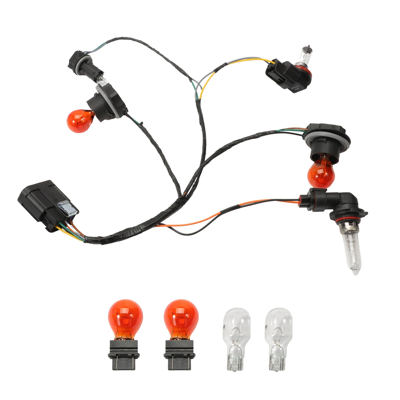 

15841610 Headlight Harness Compatible with Sierra 1500 2007-2013 Sierra 2500 HD 3500 HD 2007-2014 Headlight Wiring Harness