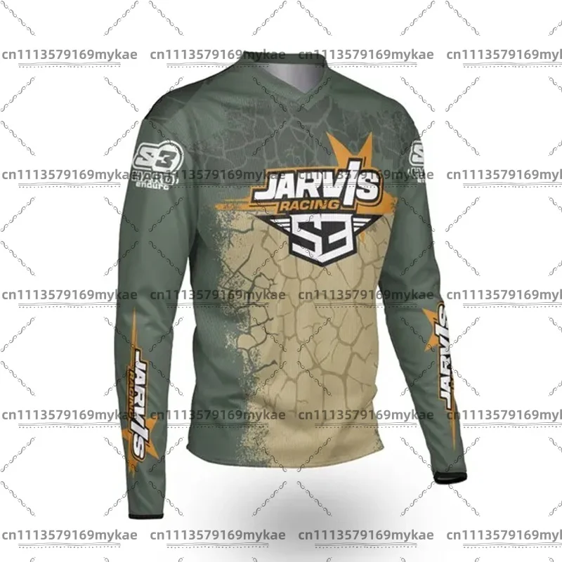 S3 Parts Enduro Long Sleeve Jersey DH Motocross Downhill Jersey Enduro Mountain Bike BMX Jersey MTB Mountain Bike Shirt