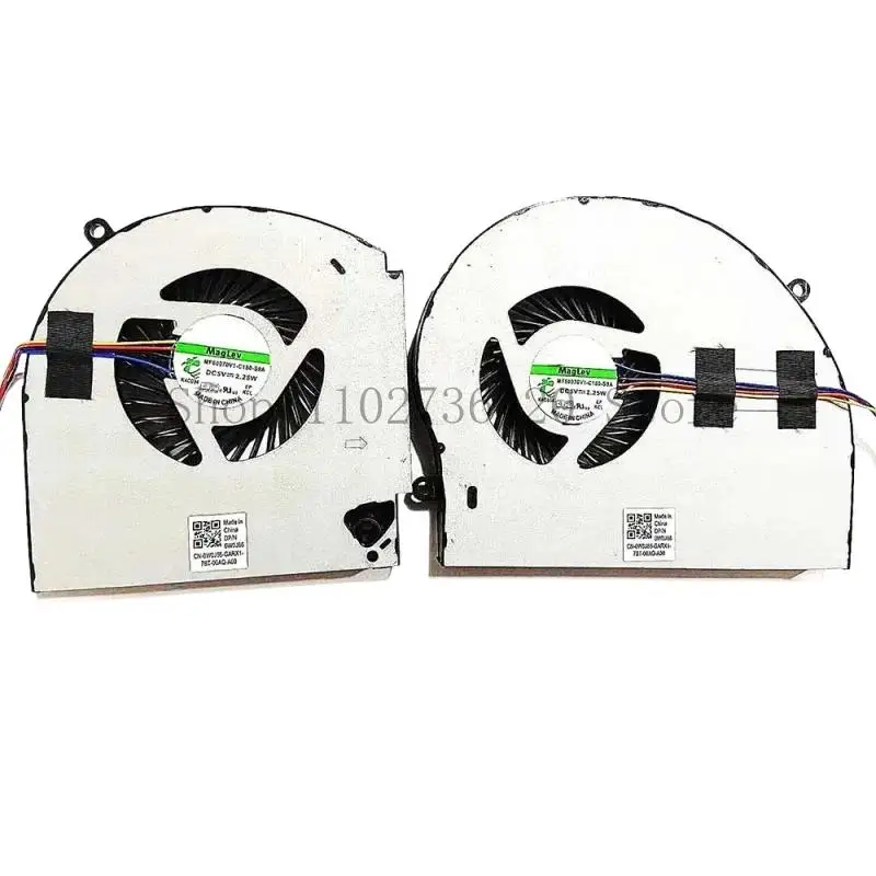 

€ Новый вентилятор охлаждения процессора и вентилятор графического процессора для Dell Alienware 17 R4 17 R5 P31E MG75090V1-C060-S9 A MG75090V1-C070-S9A 0V613M 0K2PK