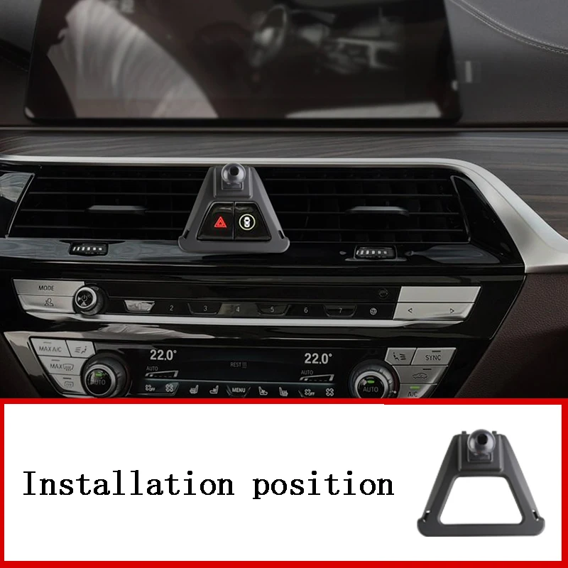 Soporte de teléfono para coche para BMW 5 6 Series G30 G32, accesorios interiores de carga inalámbrica