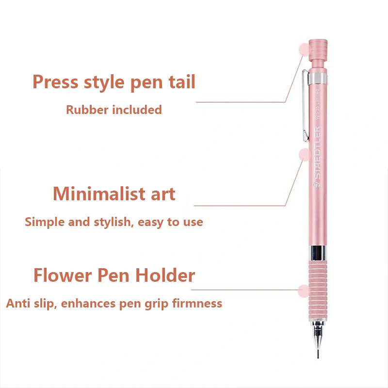 Imagem -04 - Lápis Mecânico e Automático Staedtler Edição Limitada Desenho e Desenho Lembrança de Aniversário Suprimentos de Escrita 925 0.5 mm 1pc