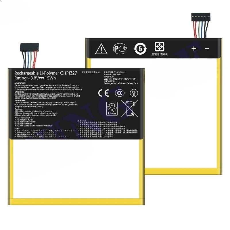 C11P1327  for ASUS K012 Pad Me172V/ME371/ME170/FE170 Tablet Battery High Quality High Capacity Replacement Bateria Grade A Cell