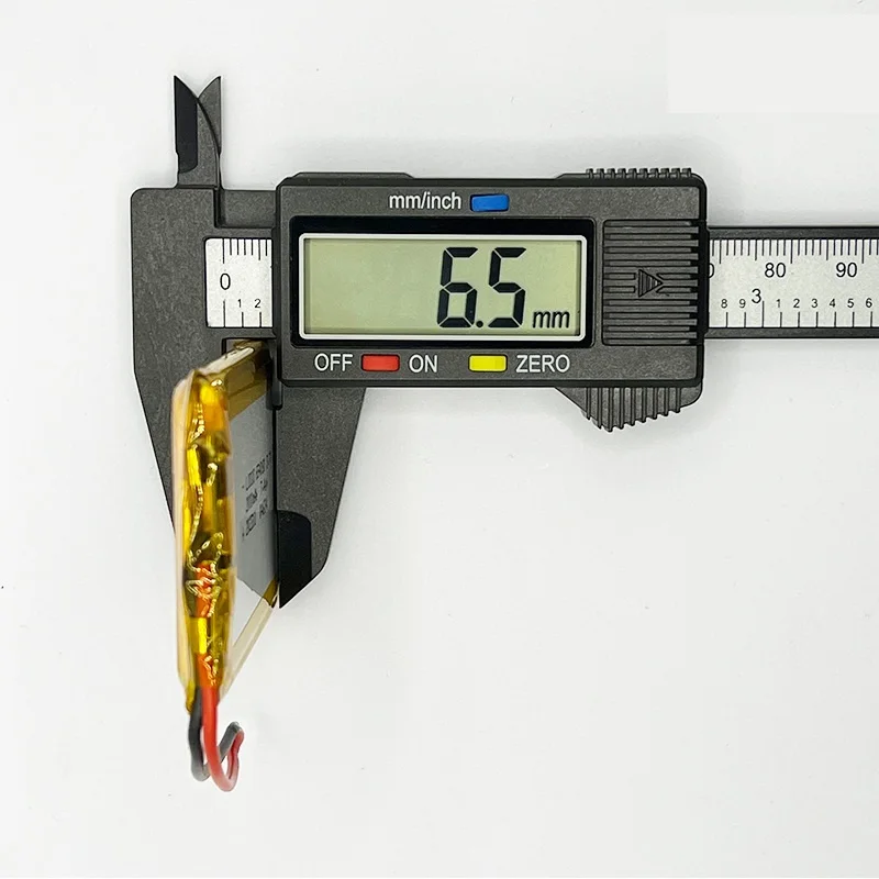 2/5Pcs 3.7V 2000mAh 654060 Lithium Polymer Ion Battery Accessories