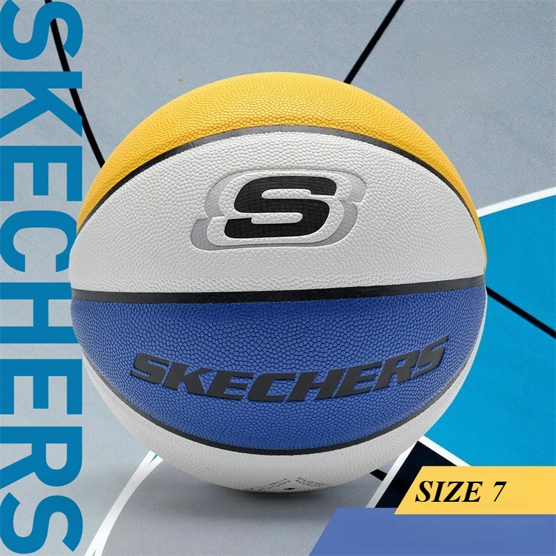 skechers-durable-rubber-basketball-size-7-indoor-outdoor-professional-3-layers-ball-women-youth-man-match-training-basketalls