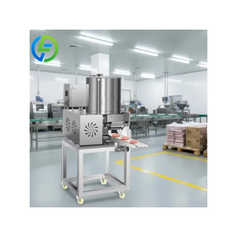 Customize High Quality Meat Pie Chicken Nuggets Hamburger Patty Forming Press Motor Core SUS304 2100/h Making Machine