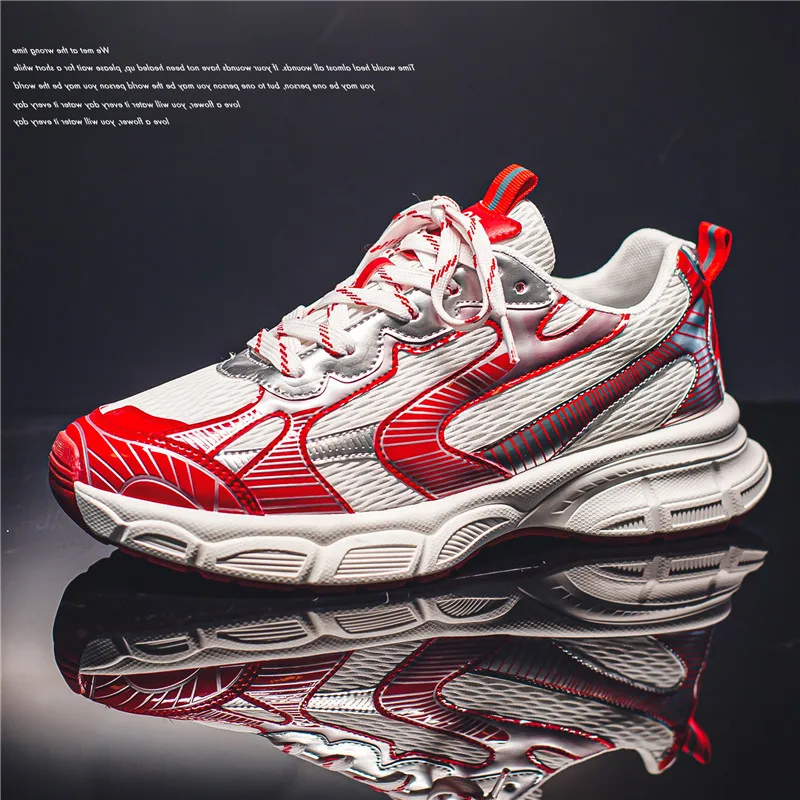 2023 Men Shoes Sneakers Trend Casual Shoe Men Lace Up Breathable Canvas Male Sneakers Non-slip Footwear Men Vulcanized Shoes New